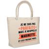 Beach Bag - PLANETEE - Perfect Marinette - Insulated - Printed Cotton In France - Large Capacity