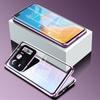 360 Tempered Glass Magnetic Metal Full Case For Xiaomi Mi 14 12 12x 13 15 Pro Ultra 13Lite Redmi Note 12 13 14 Pro Plus 5G Case