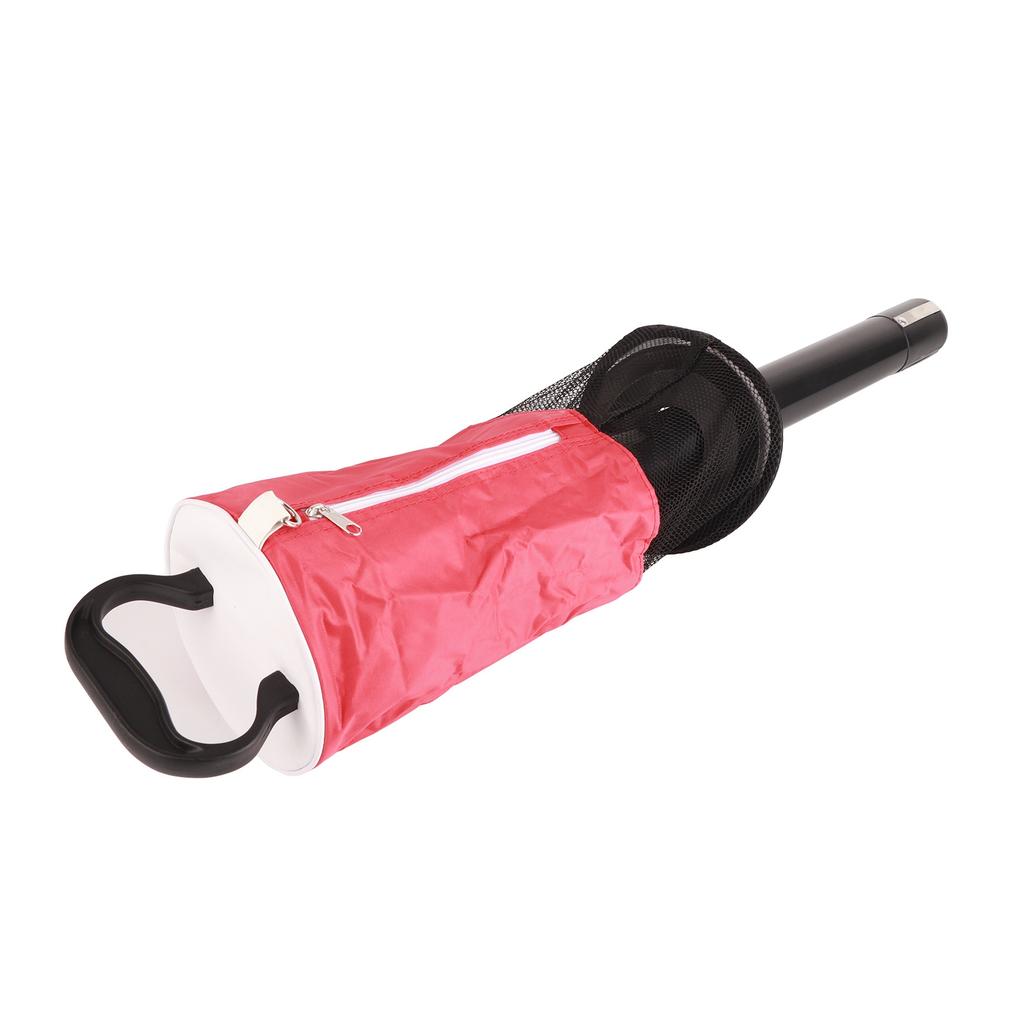 Portable Ball Retriever Shag Bag Ball Pick Up with Removable Tube Practice Collector