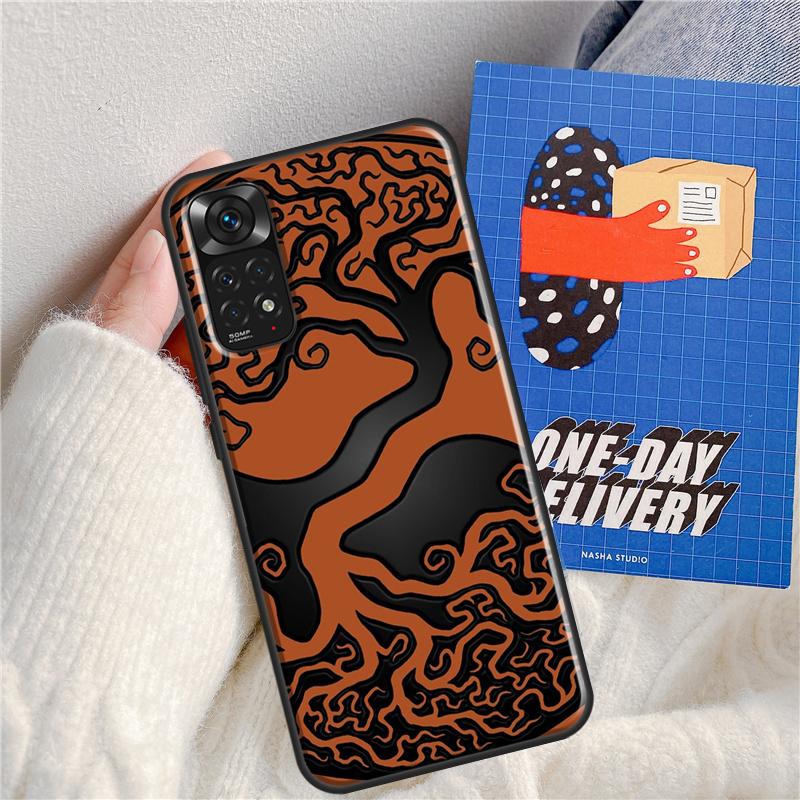 Lebensbaum Yin Yang Hülle Für Xiaomi Redmi Note 12 11 9 8 10 Pro Note 12S 11S 9S 10S Hülle Für Redmi 12C 9C 10C