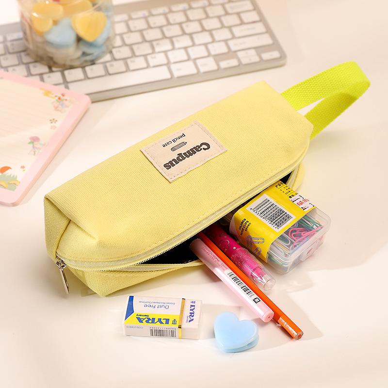 High-Capacity Pencil Case – Original Simple Design, Korean Style Stationery Box for Boys, Girls & Junior High Students