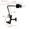 Adjustable Percussion Stand for Floor Tom, Cowbell, Jazz & Bass Drum, and Wood Block.
