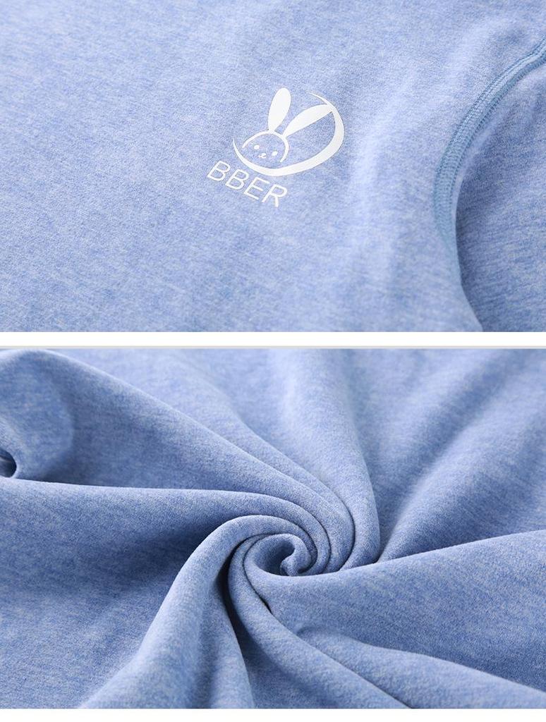 Sous-vêtements d'automne/hiver pour enfants: Ensemble de pyjama chaud de couche de base pour enfants - Vêtement d'intérieur sans coutures comprenant haut et bas