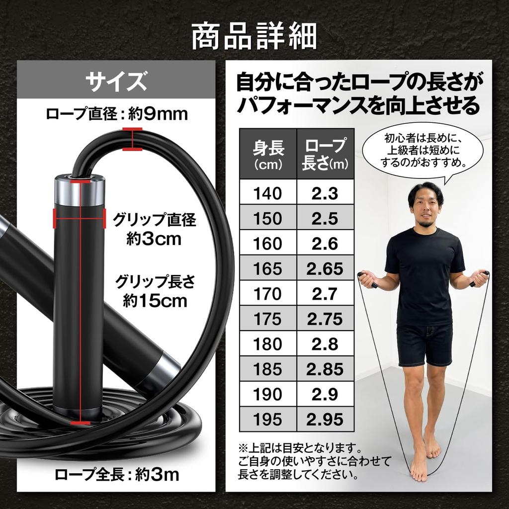 Jumping Rope for Adults for Training [Supervised by Active Professional