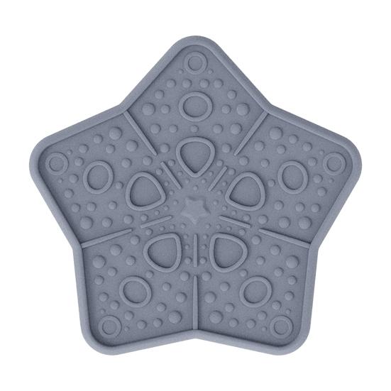 Pet Slow Food Mat with Suction Cups Star Shape Pet Food Tray