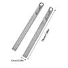 Measuring Straight Ruler Crowbars Wrench Tool  Titaniums Alloy Hard Ruler Waist Hanging Pry Rod for Outdoor Activity