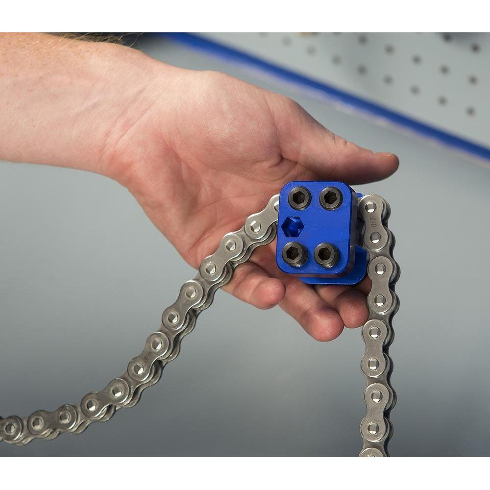 Blue Aluminum Master Link Chain Press Tool For Motorcycle ATV 50 Series #08-0675