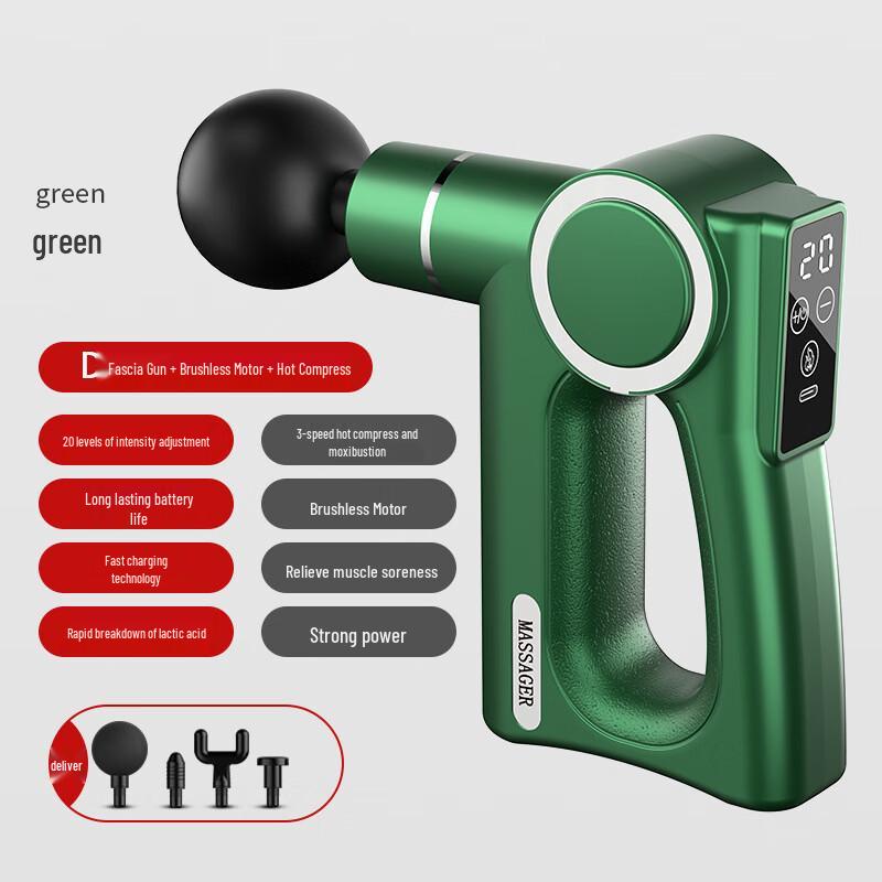 Heated Fascia Massage Gun