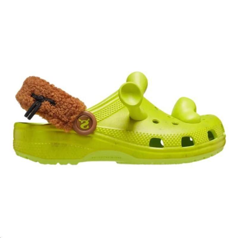 Shrek x Crocs Classic clog Non-Slip Kids Slippers Green Kids' Model
