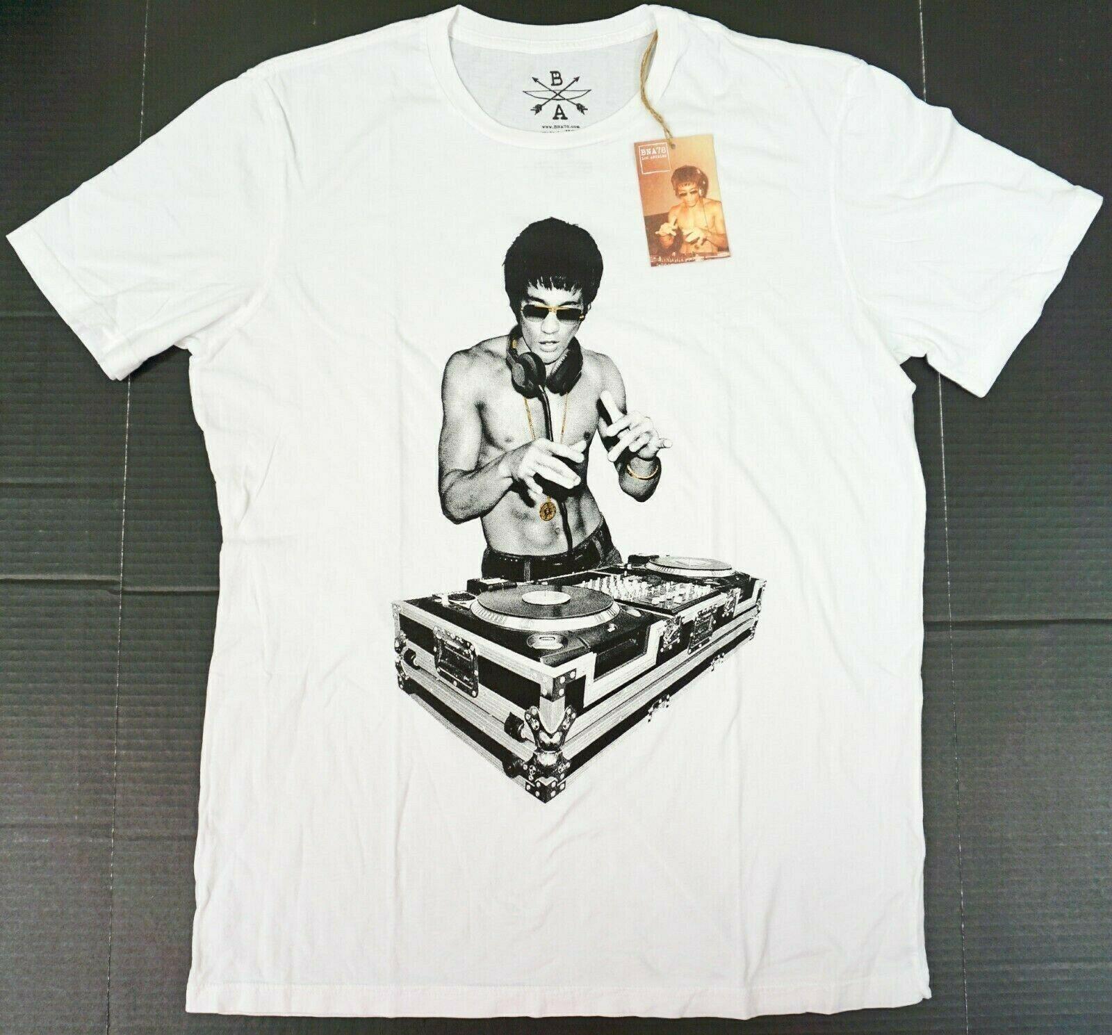

Bow Arrow Bruce Lee Dj Unisex T-Shirt Gold Foiled Tee Adult Slim Fit Xl