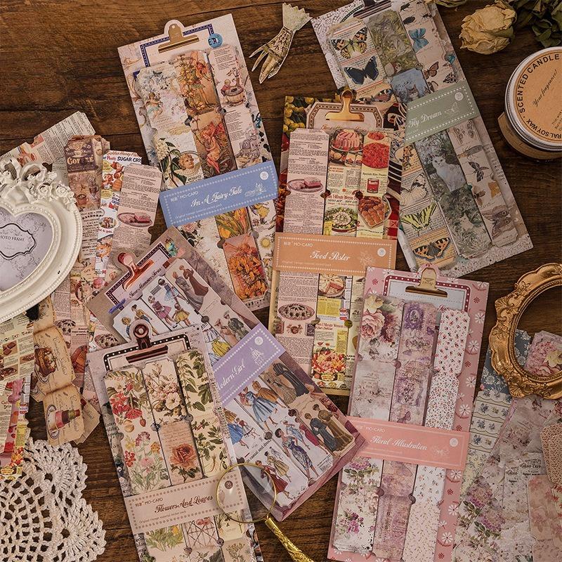 36pcs/1lot Sticker Pack Time Memoir Series Retro Hand Account DIY Materials Base
