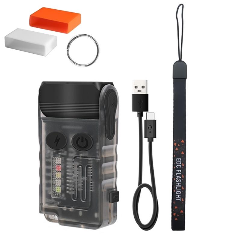 LED Flashlight Light Small Hat Clip Light Flashlight Camping Pocket Flashlight Water Proof Light Outdoor Flashlight