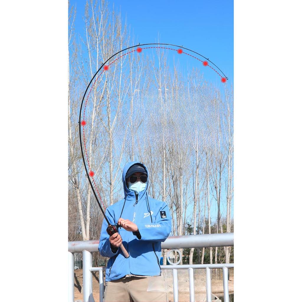 Marildo TOKYO 2.7m 8.8ft ML Lure Rod, 7-Piece, Weight 4-25g, Pack Rod, Chinning (Bait, 2.7m)