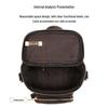 2025 Men's Vintage Leather Crossbody Bucket Bag - Casual Outdoor Shoulder Bag