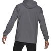 Adidas Side Stripe Logo Print Hooded Jacket Men Jackets Grey GP4964