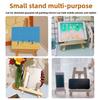 Wooden Triangular Easel, Mini Desktop Photo Frame TCG Card Stand, Foldable Painting Easel, Sketch Children's Small Art Easel