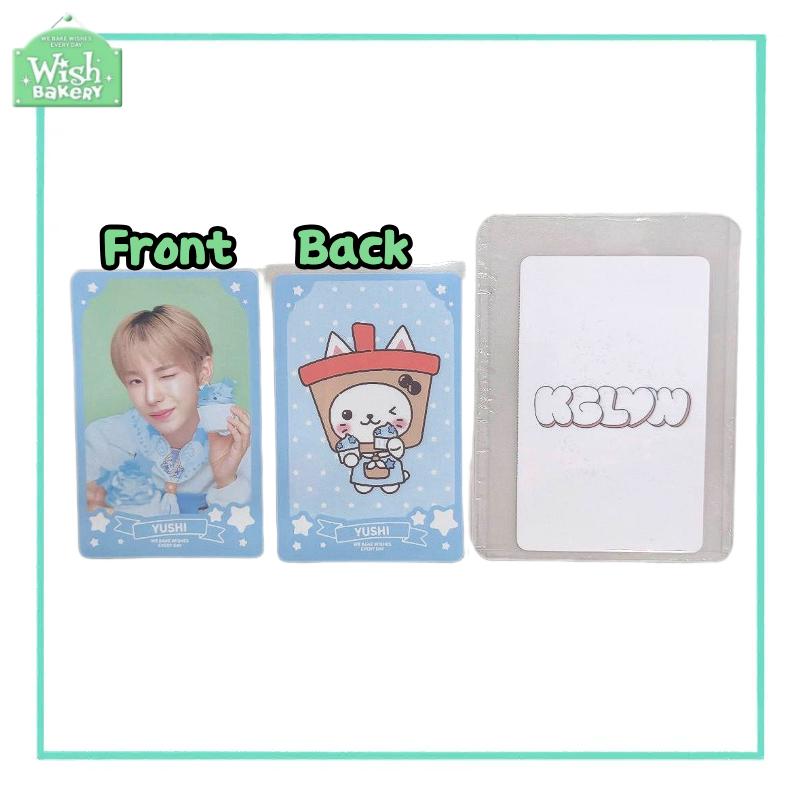 NCT WISH Selfie / Concept Photocard Bakery Pop-up Official Korea PC / Member