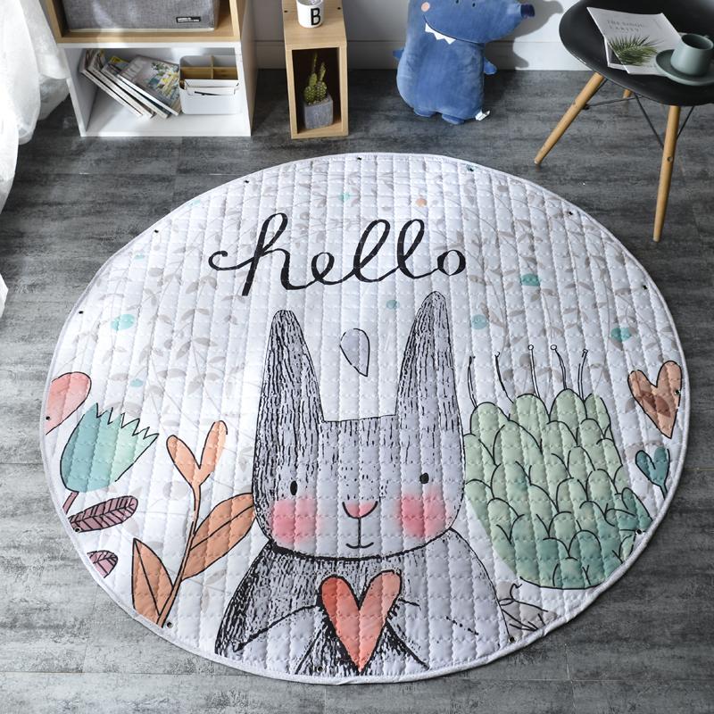 Buy Friendly Personalized Rug Infant Kids Picnic Crawling Cotton Baby ...