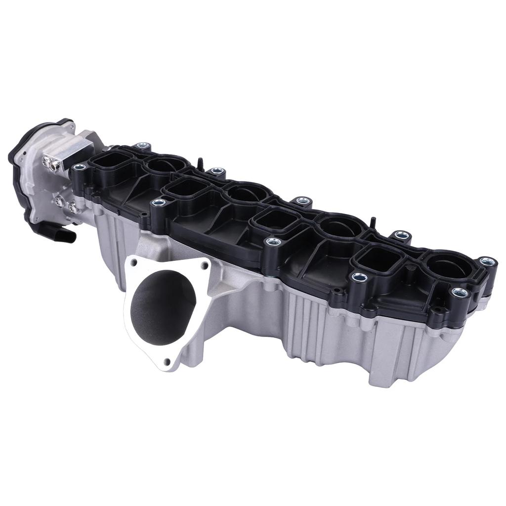 Car Engine Intake Manifold with Motor For A3 8P1 2003-2012 2.0 TDI 03L129711E 03L129086 Automotive Accessories
