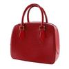 LOUIS VUITTON Sablon Handbag M52047 Red Epi Leather Women Used