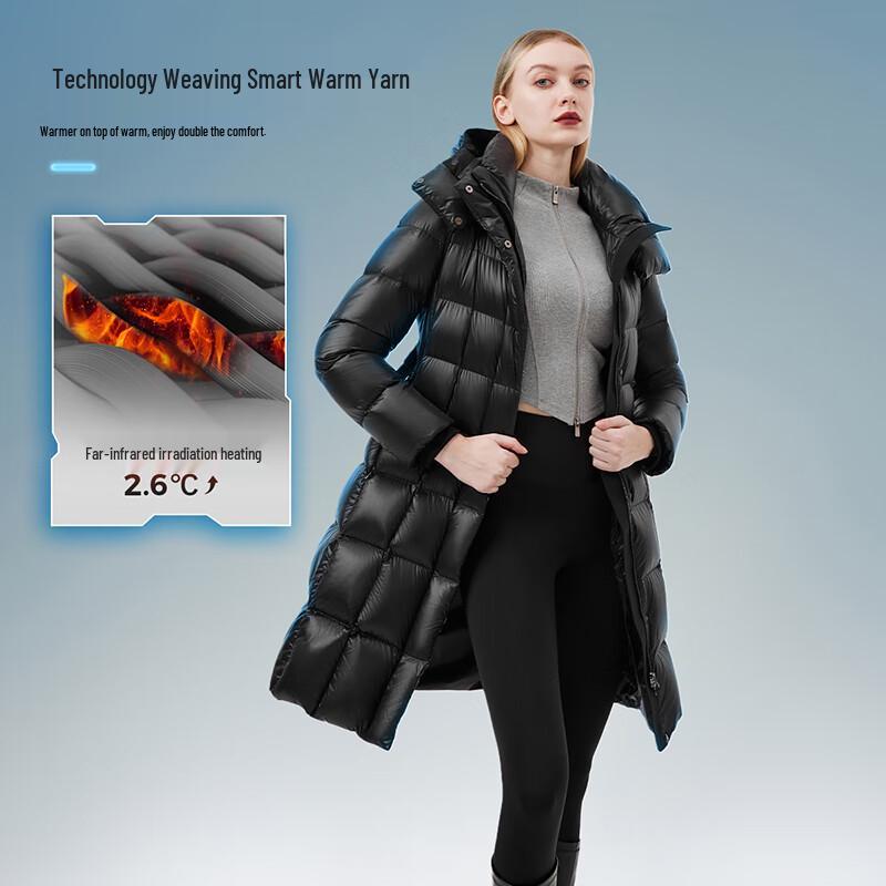 Tambor Women's Goose Down Mid-Length Shiny Coat 5550790Z