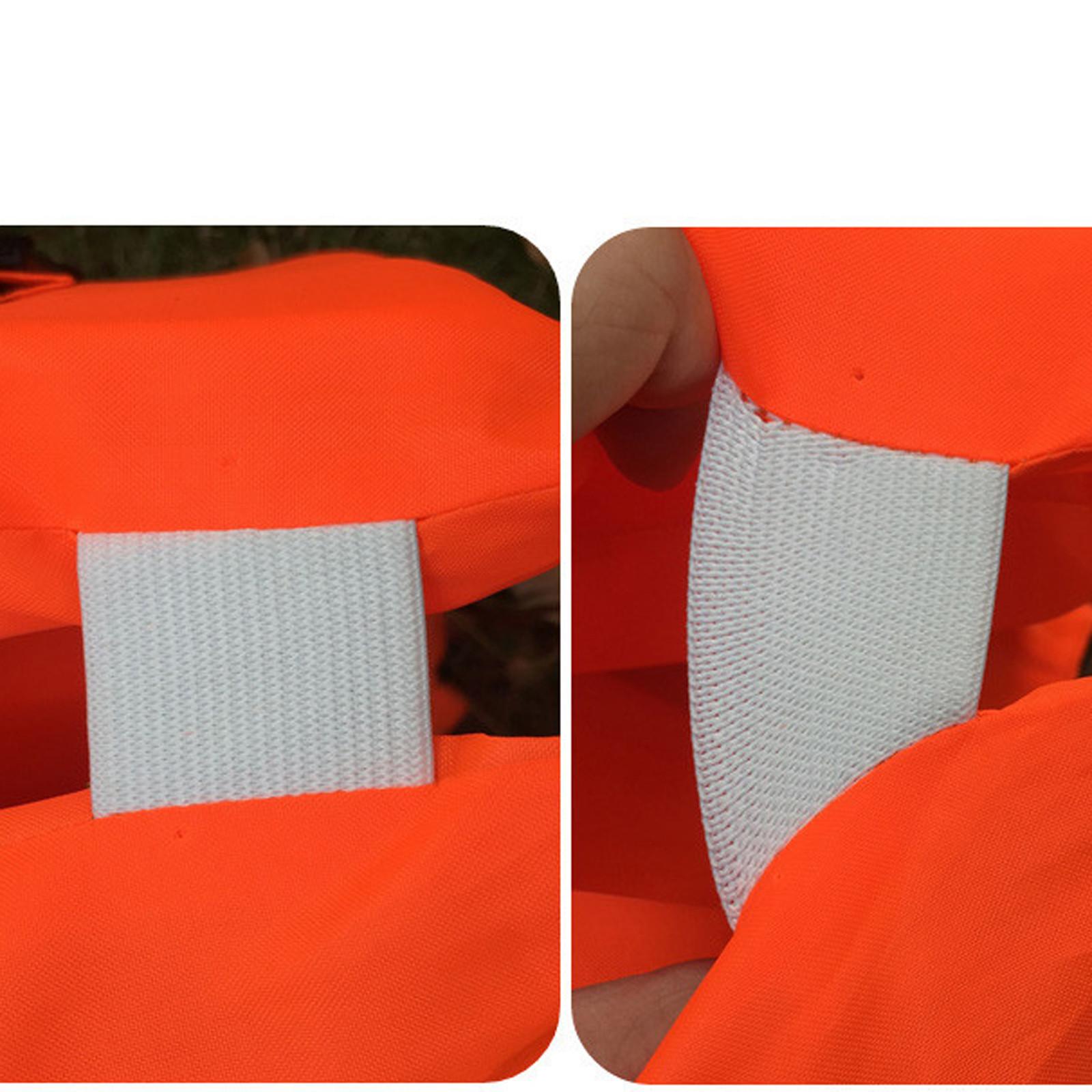 Летний жилет для детей Детский спасательный жилет Спасательный жилет One Size оранжевый — фото 2