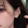 Fashion Originality Metal Elegant Ear Cuff Crystal Clip for Stud Women Pierced Small Ear Wrap Bone Ear Clips Star Type Jewelry