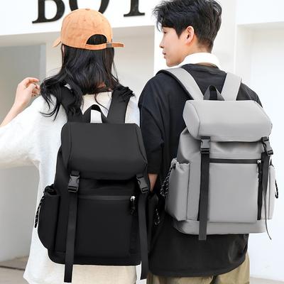 Trendy Brand Flap Large Capacity School Bag Outdoor Short Travel Travel Backpack College Student Backpack