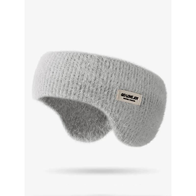 

Теплые и мягкие шерстяные наушники и маски для глаз для мужчин и женщин, ветрозащитные и антифрикционные наушники-мешки для защиты ушей.