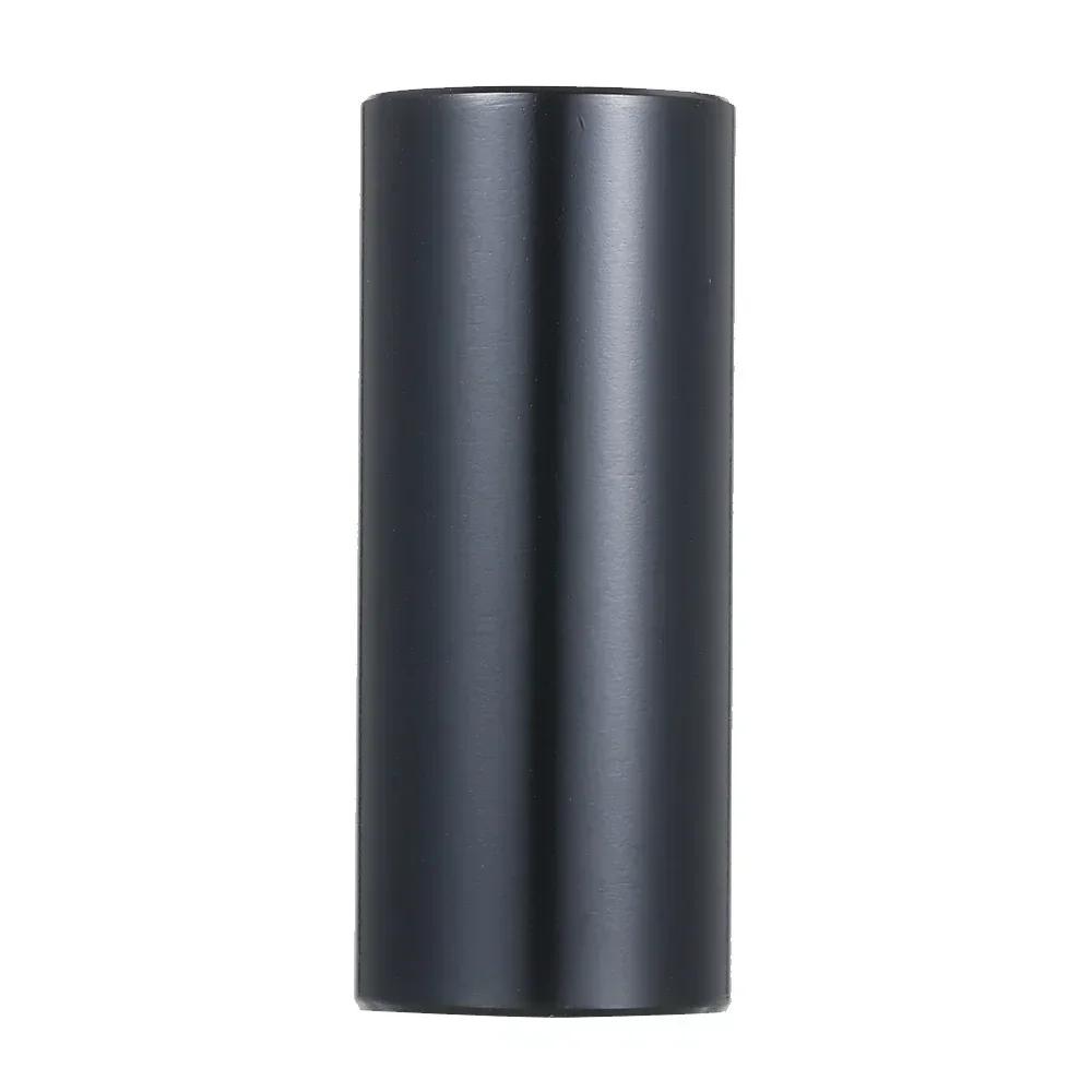 1PC 60MM High Guitar Slide Bar Stainless Steel Metal/Glass Finger Slides for Guitar Bass Banjo Ukulele String Instrument