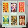 Aleister Crowley Thoth Tarot Deck 78 Tarot Cards In Russian Language Divination Oracle Card Set 10.3*6cm