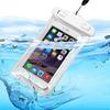 Étui étanche pour téléphone - Natation en plein air sac PVC transparent - Noir