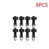 8-40PCS Gloves Hook Climbing Rope Storage Buckle Camping Mountaineering Hanging Buckles Outdoor Accessories