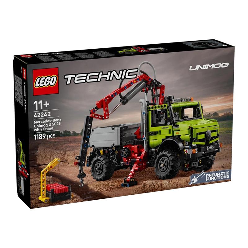 LEGO 42242 Technic Mercedes-Benz Unimog U 5023 with Crane