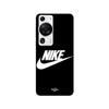 Case - MANIACASE - Huawei P60 Pro - Flexible - Black - White Nike Logo