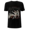 Led Zeppelin TShirt US Tour 1975 Rock Band New Black Official Unisex T-Shirt