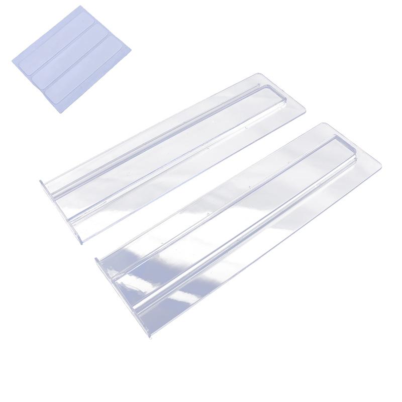 2 шт Разделители для ящиков Органайзеры Регулируемый шкаф для хранения одежды Ящик для одежды Органайзер Прозрачные разделители для ящиков Кухонные принадлежности 5729₽