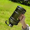 2.2L Large Capacity Water Bottle Leak-Free Sports Water Cup Summer Fitness Outdoor Portable Kettle With Handle Gym Gallon Bottle