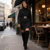 Luxury Style PU Leather Rhinestone Belt Wide Sparkling Glitter Women Waistband Versatile Glitter Waist Strap Women Fashion