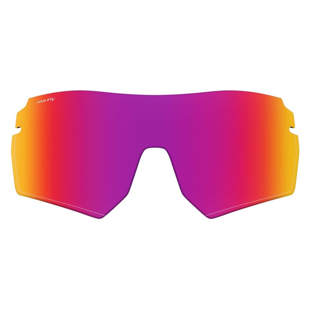 Sunglasses Replacement Spare Red Gold Free Size [AirFly] Lens, Lens, Mirror,