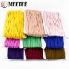 5/10/20Meters Elastic Band 3/5mm Colored Polyamide Rope Decor Rubber Tape Oil Core Hair Ring Stretch Ropes Sewing Accessories