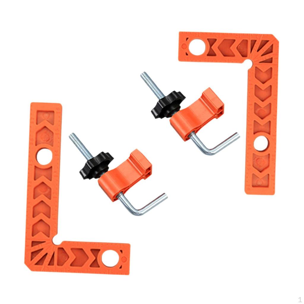 2 90 Degree Corner Clamps, Right Angle Tool, Positioning Square,
