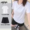 MJ STYLE Women's Quick-Dry T-shirt & Shorts Sportswear Set
