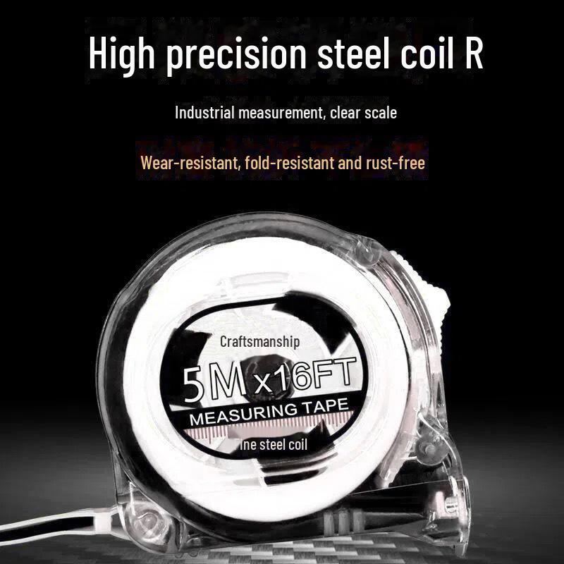 

Рулетка из нержавеющей стали — доступна длиной 3 м, 5 м, 7,5 м и 10 м. 5m 19mm 12/box