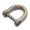 [TUNUKE] D-ring Titanium Small Size Mini Screw Type with Screwdriver Key Ring Key Ring Carabiner Key Car (D-ring Matte X1)