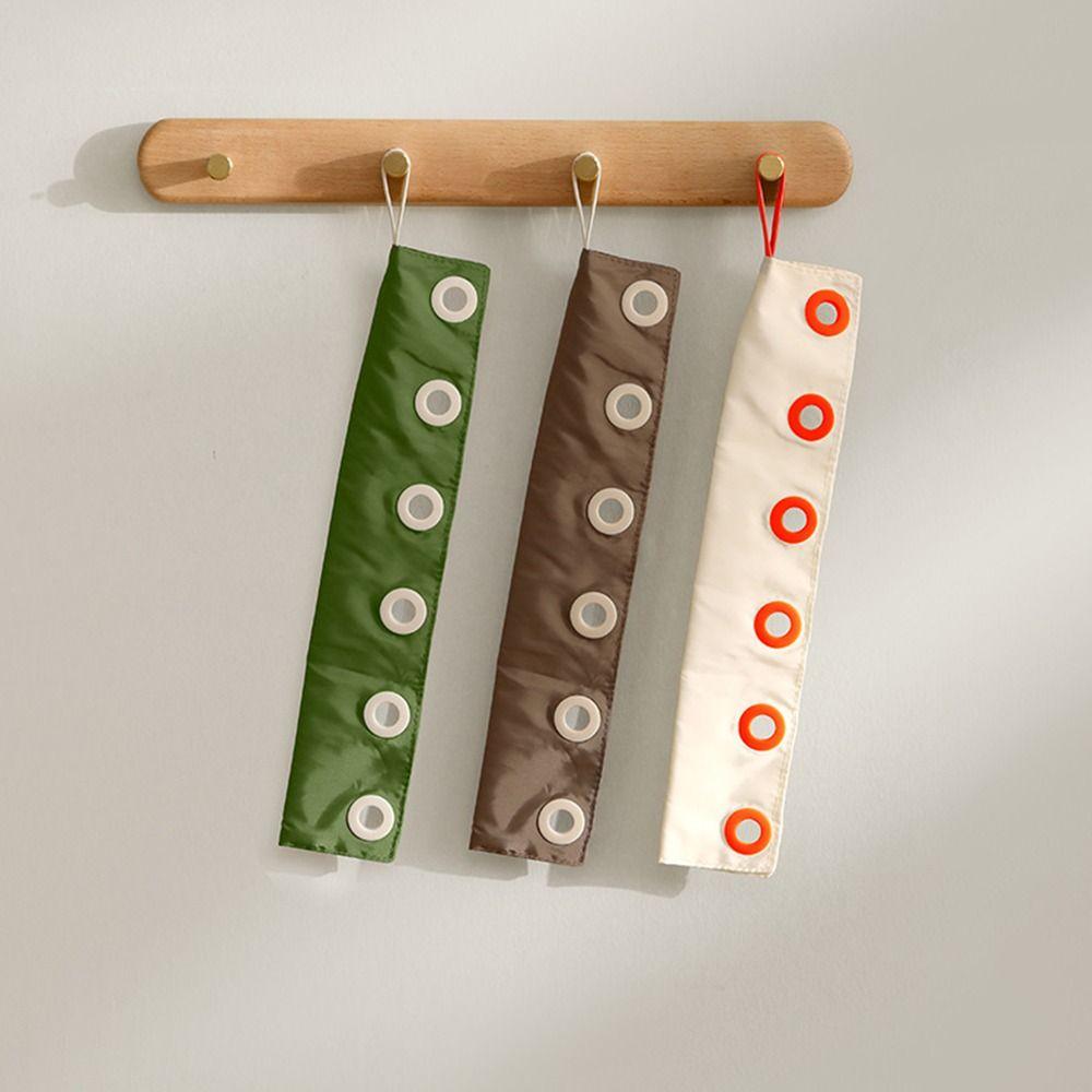 Removable Fabric Clothing Clip Foldable Hanging Socks Organizer Travel Clothes Drying Rack Outdoor