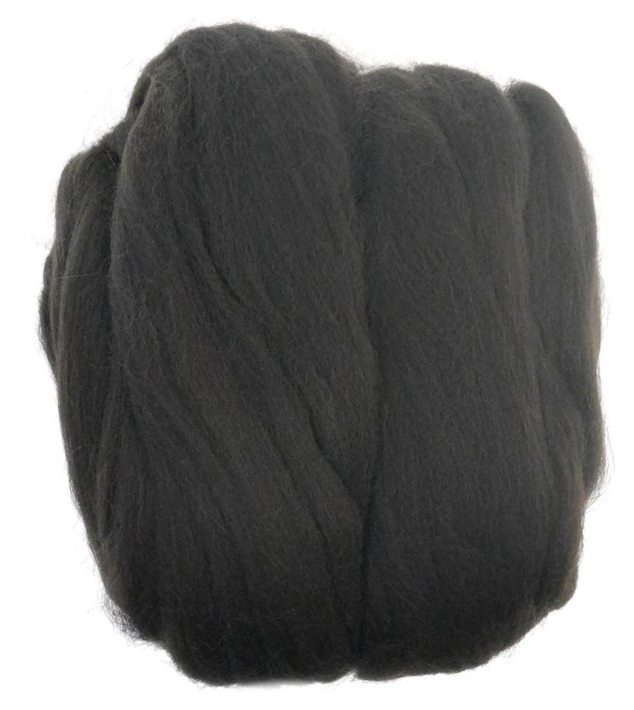 Hamanaka Felt Wool Solid 50g col.34 H440-000-34 White, Black, and Brown