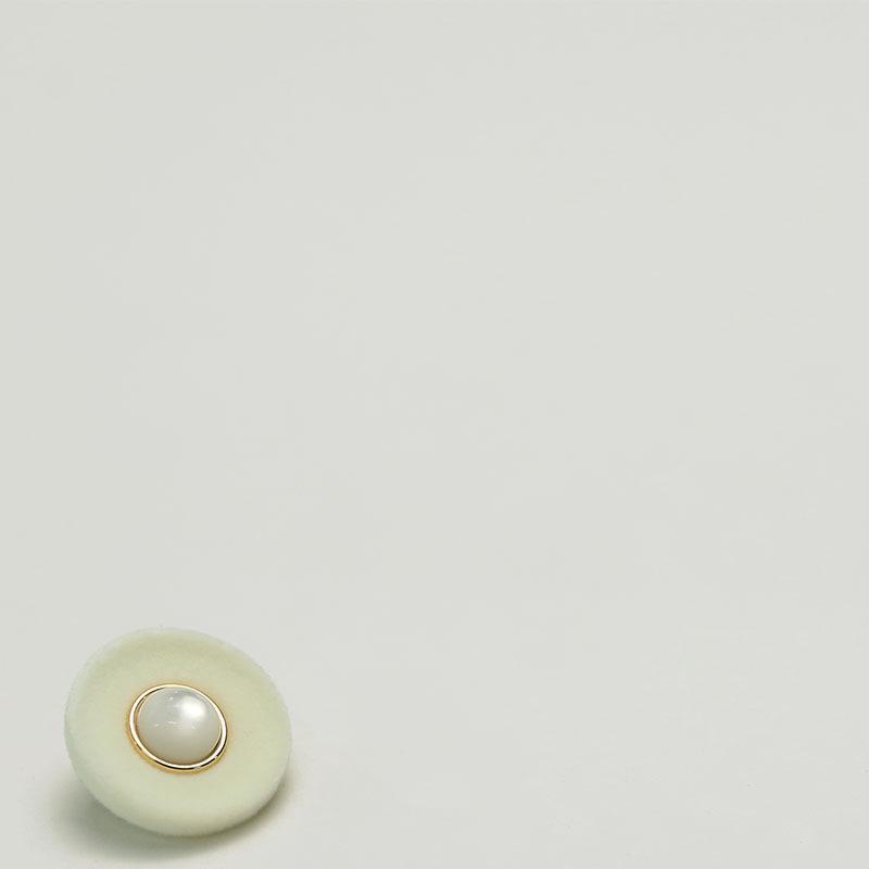 Flocking Pearlescent Button Double-Sided Nylon Coat Fur New Chinese Style Buttons Women'S Jacket Sweater Decorative Accessories