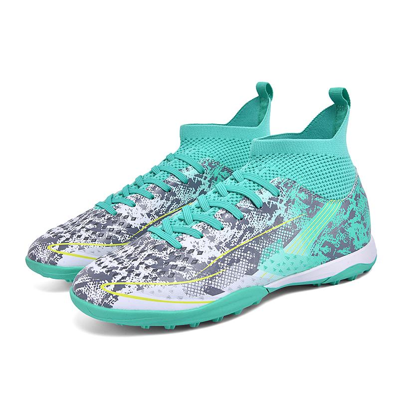Unisex Soccer Shoes TF/AG Outdoor Professional Training Football Shoes for Men/Women/kids
