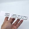 Lesklý Černý Stříbrný S480 S500 S560 S580 S600 ABS Znak pro Mercedes Benz S W222 W223 Boční Zadní Znak Název Nálepka Logo OG7